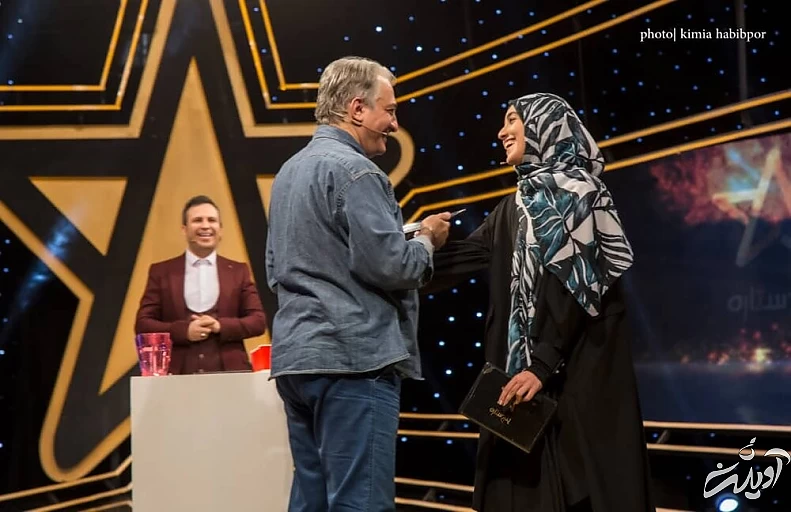 ایرج نوذری و دخترش در «پنج ستاره» / عکس